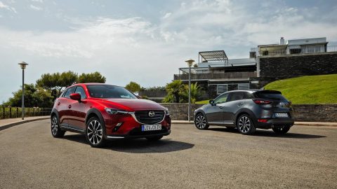 Afbeelding voor De Mazda CX-3 is een modelleering