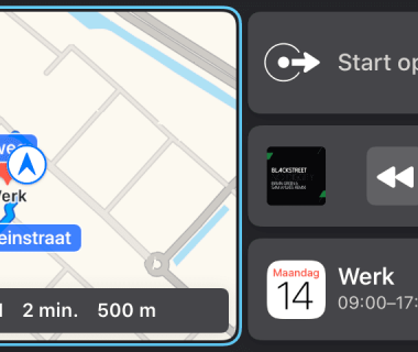 Zelfs je iPhone is één met je auto. Nu voor €389,-